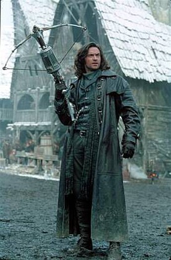 Van Helsing prepares to
make his point