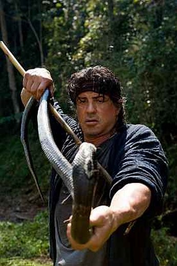 Stallone auditions for
Snakes on a Plane 2